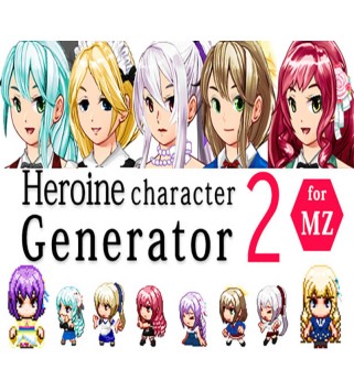 RPG Maker MV - Heroine Character Generator 2 DLC Steam Key EUROPE